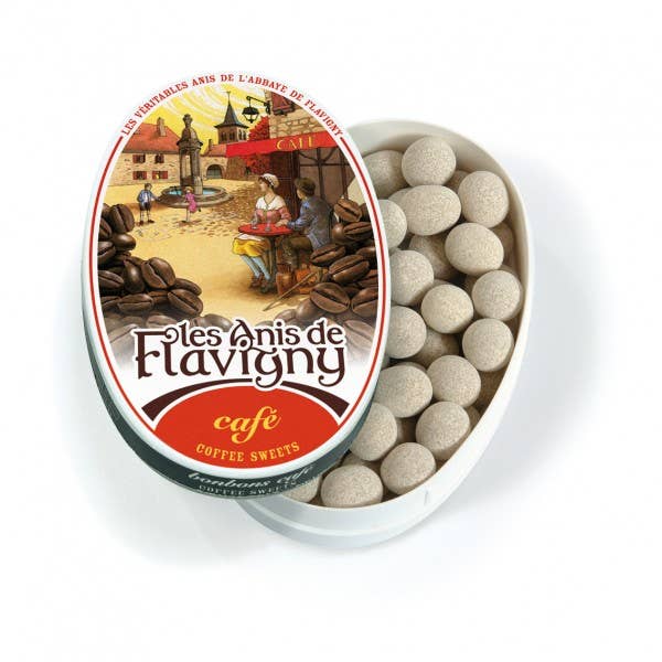 Anis de Flavigny im Café