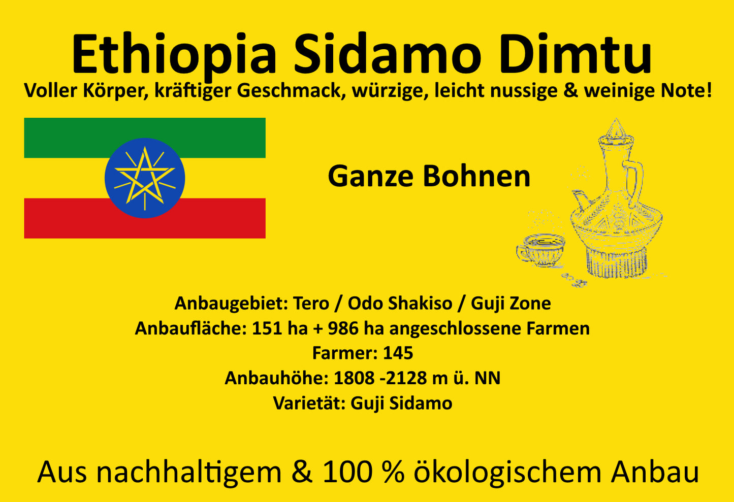 Äthiopien Sidamo Dimtu