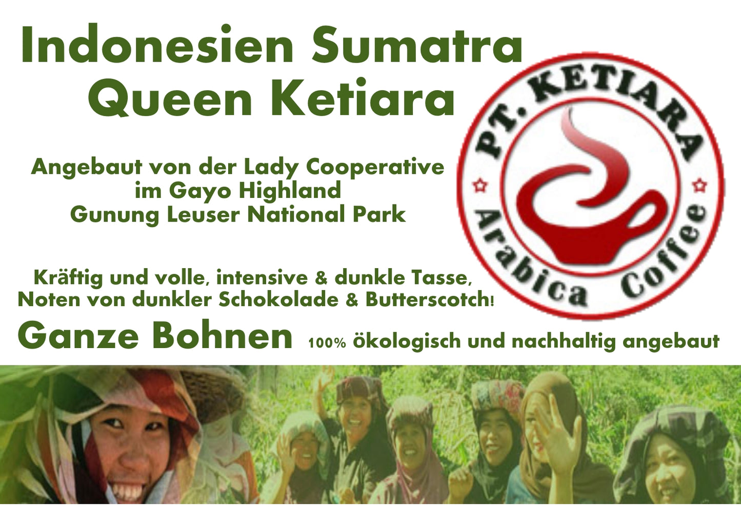 Indonesien Sumatra Queen Ketiara