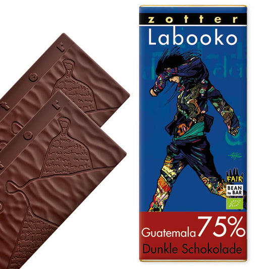 Labooko Guatemala 75% Schokolade von Zotter