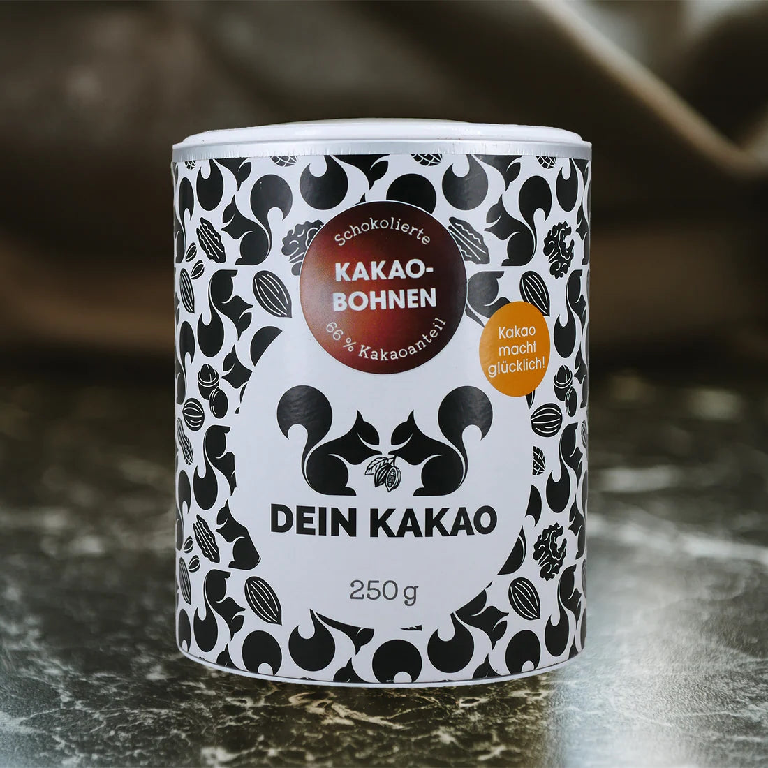 Karamellisierte BIO Kakaobohnen in Schokolade