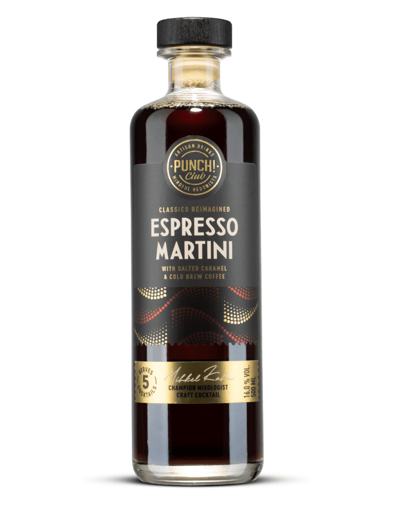 Punch Club Espresso Martini | Fertig-Cocktail mit Salted Caramel (0,5l)
